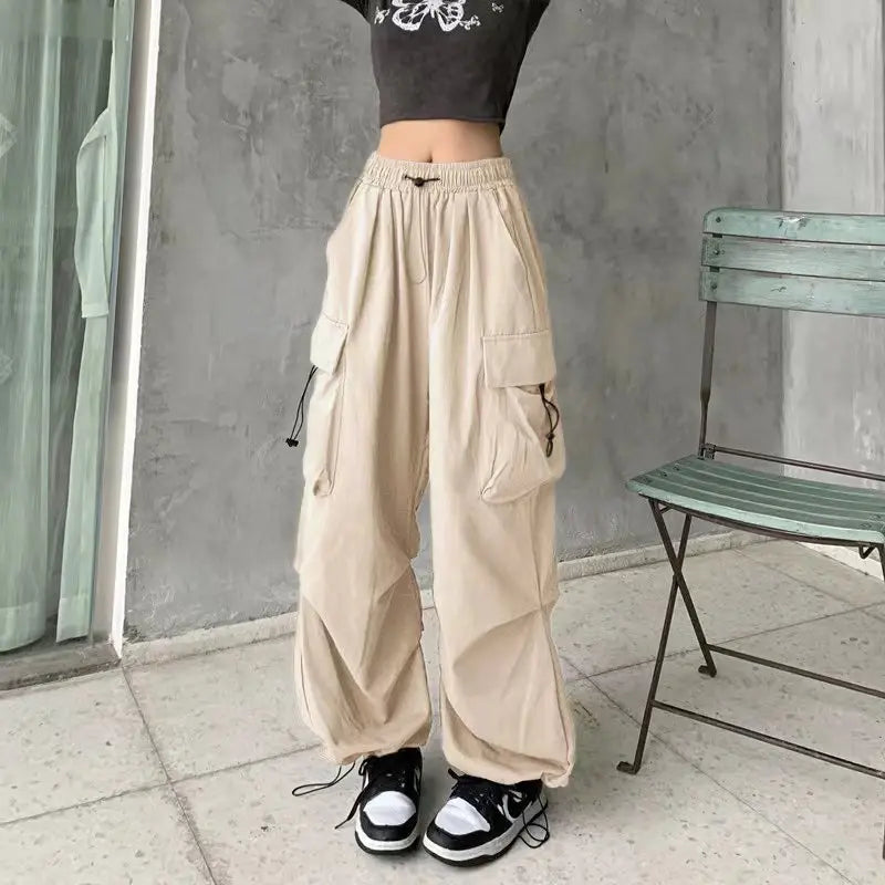 Y2K Low-Waist Cargo Joggers