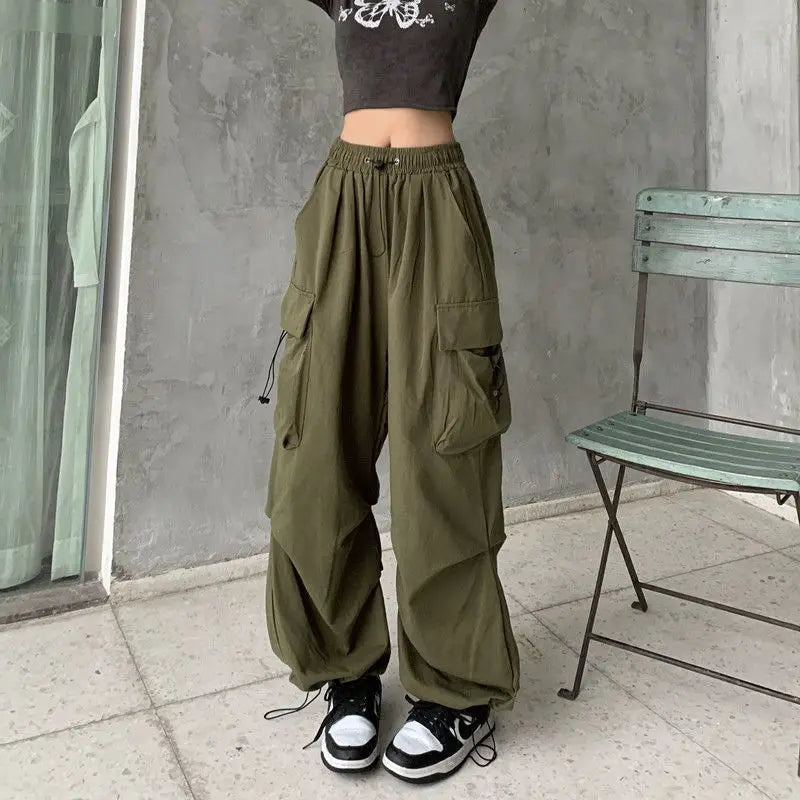 Y2K Low-Waist Cargo Joggers