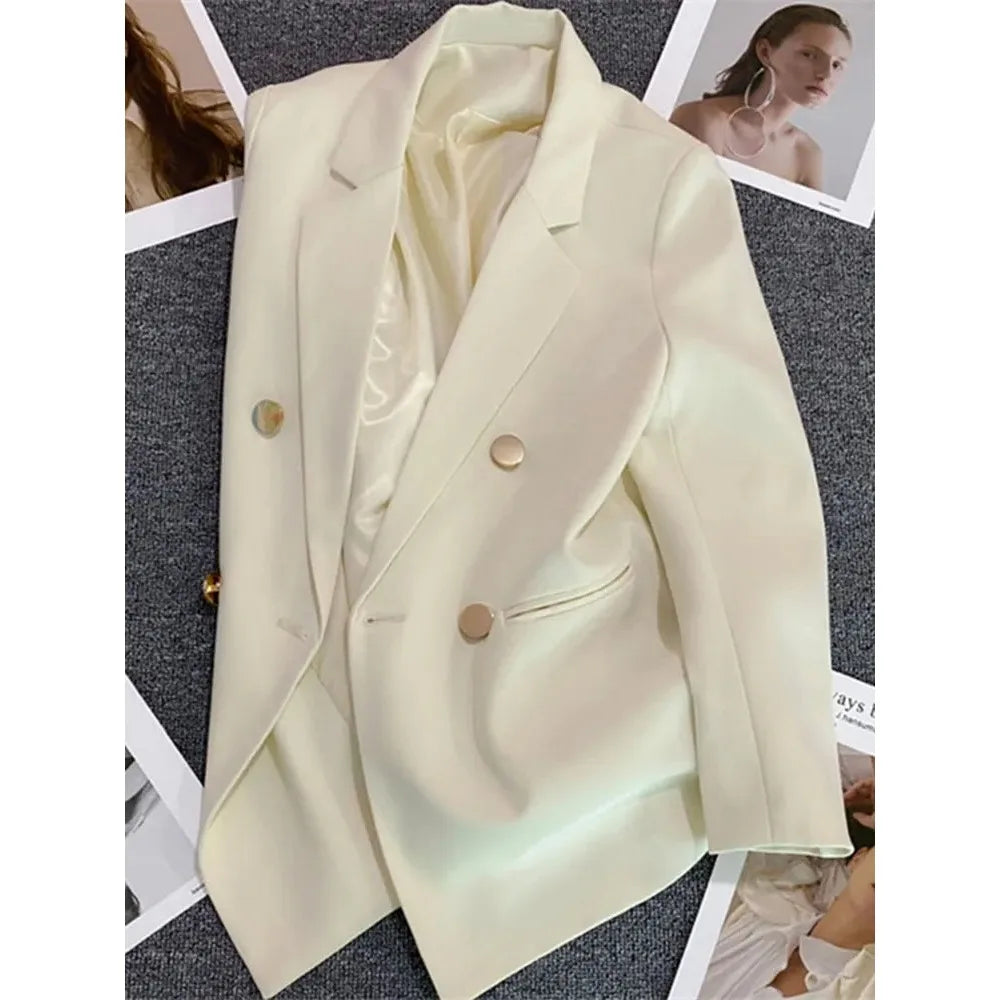 Luxury Double-Breasted Blazer