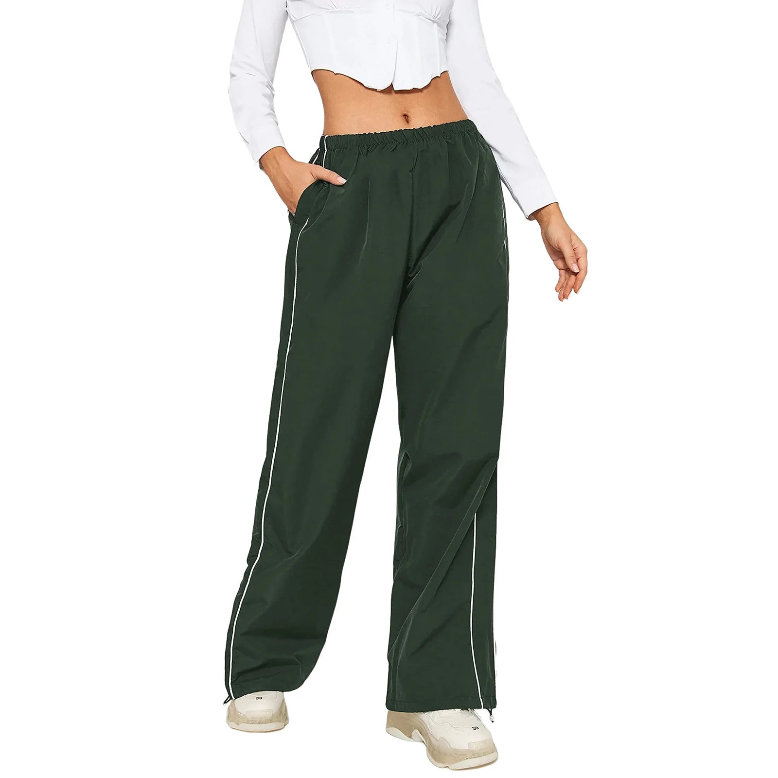 Harajuku Low-Rise Cargo Pants