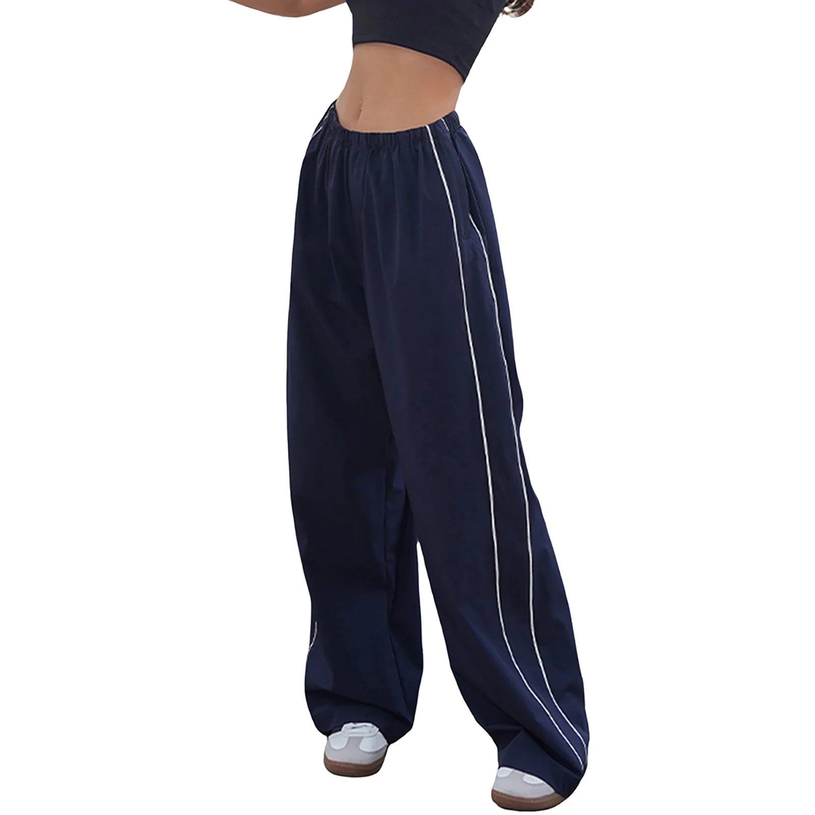 Harajuku Low-Rise Cargo Pants