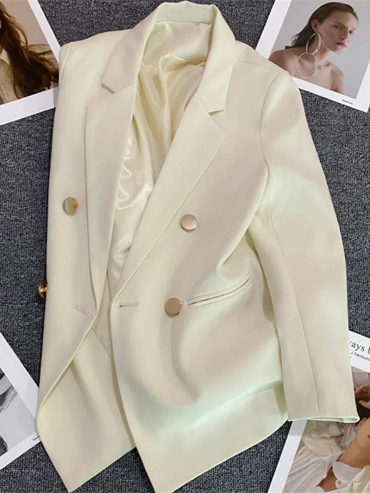 Luxury Double-Breasted Blazer