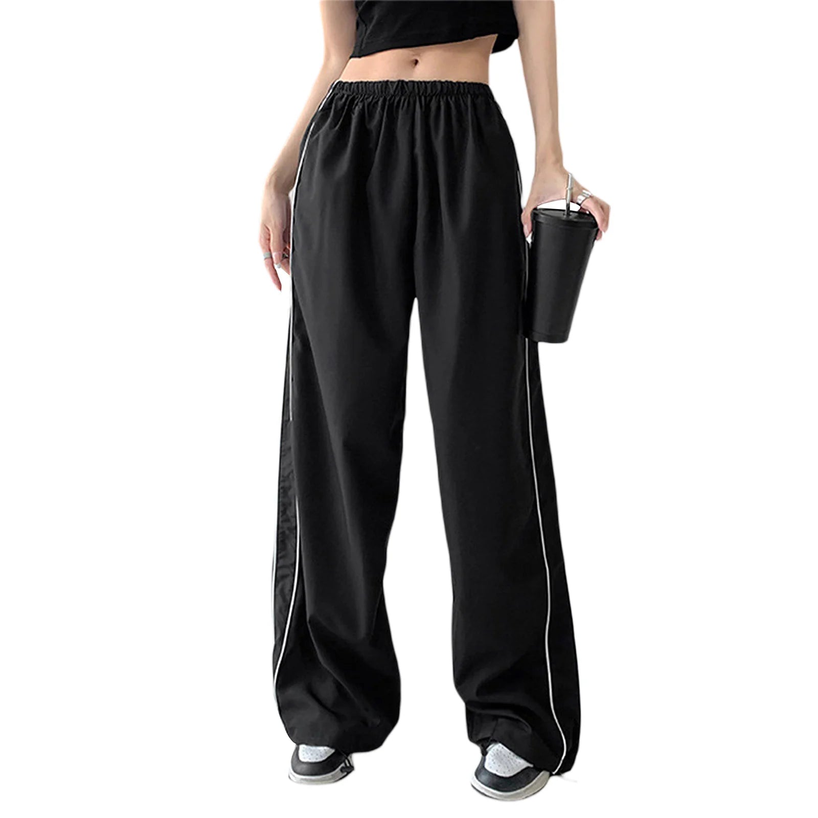 Harajuku Low-Rise Cargo Pants