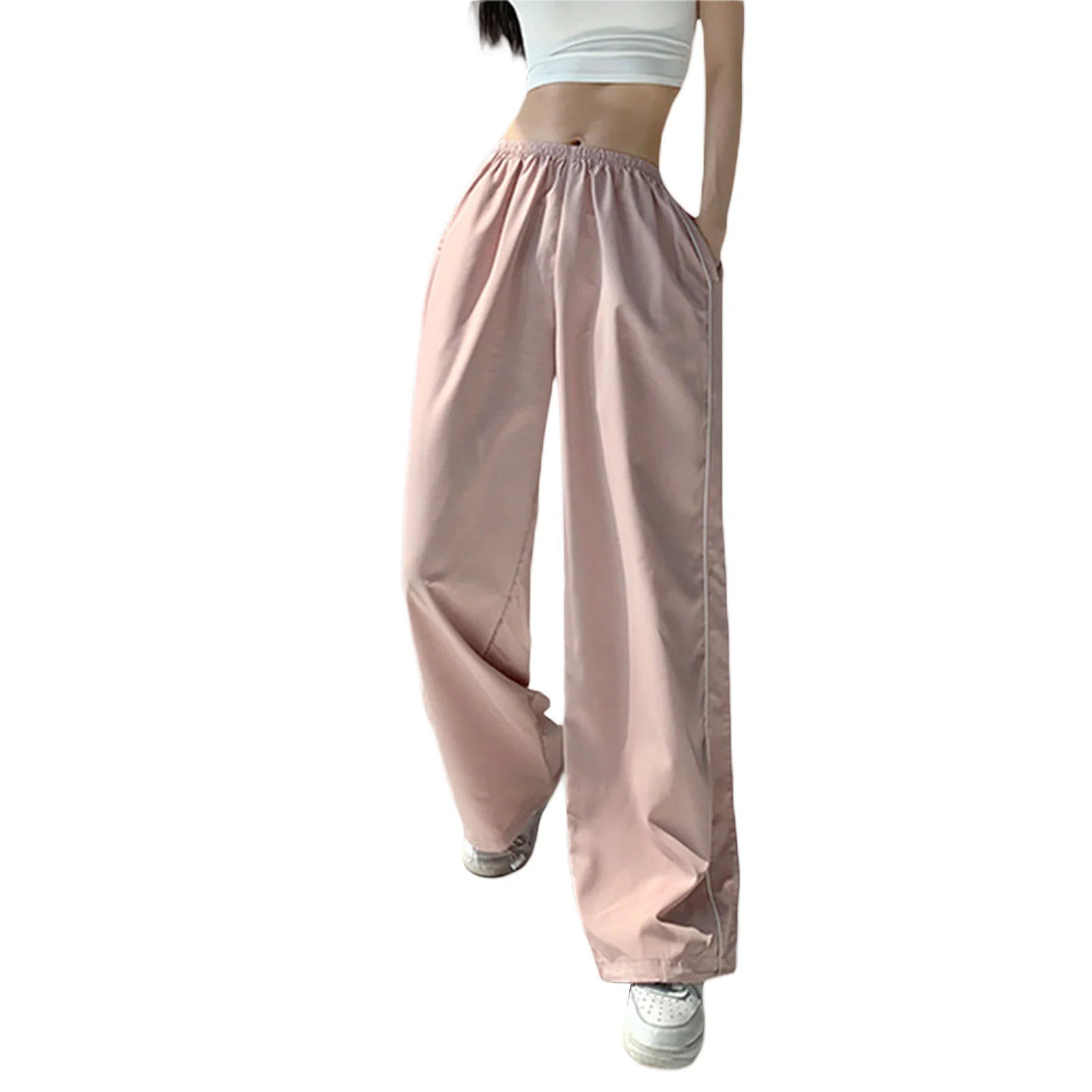 Harajuku Low-Rise Cargo Pants