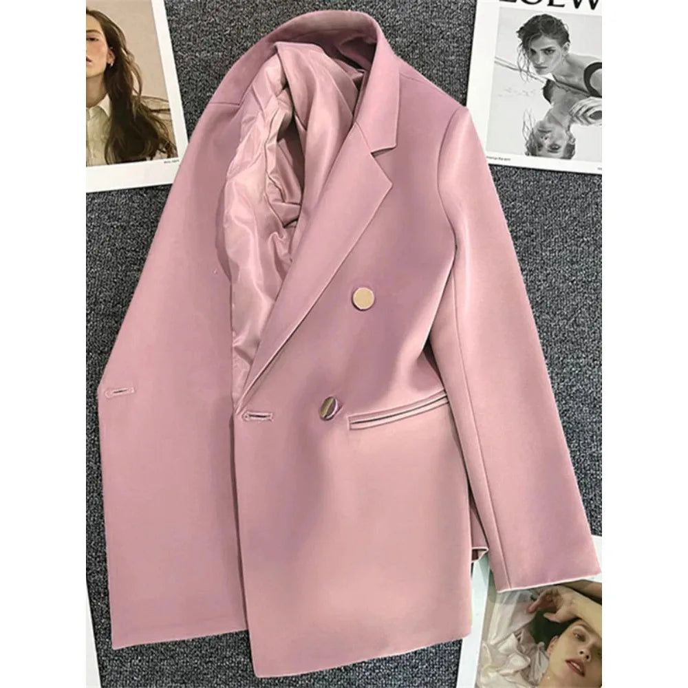 Luxury Double-Breasted Blazer