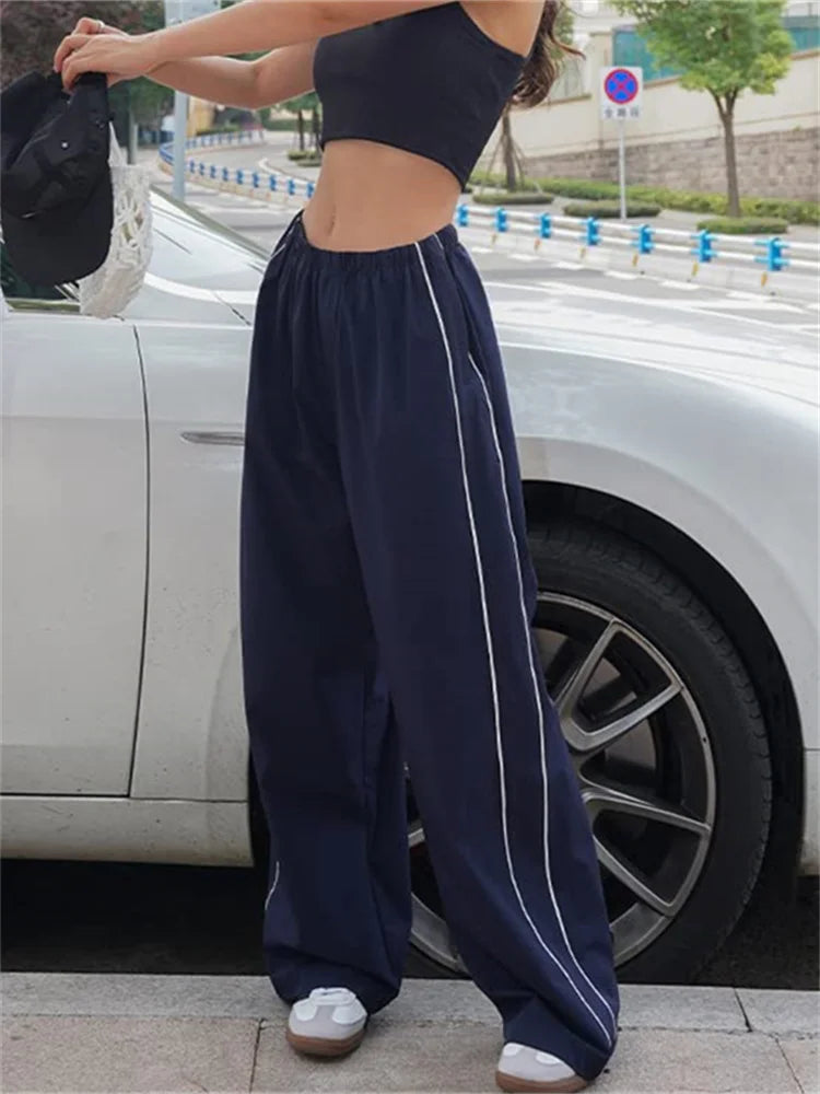 Harajuku Low-Rise Cargo Pants