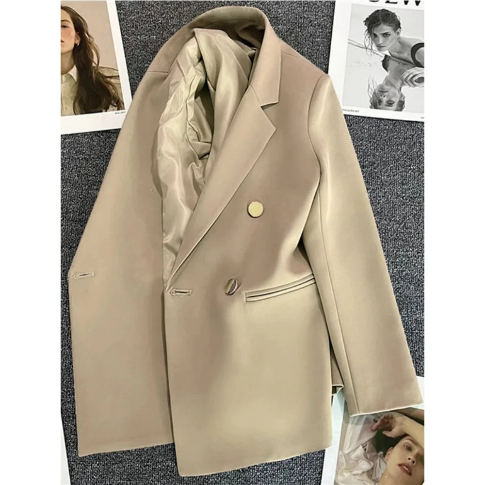 Luxury Double-Breasted Blazer