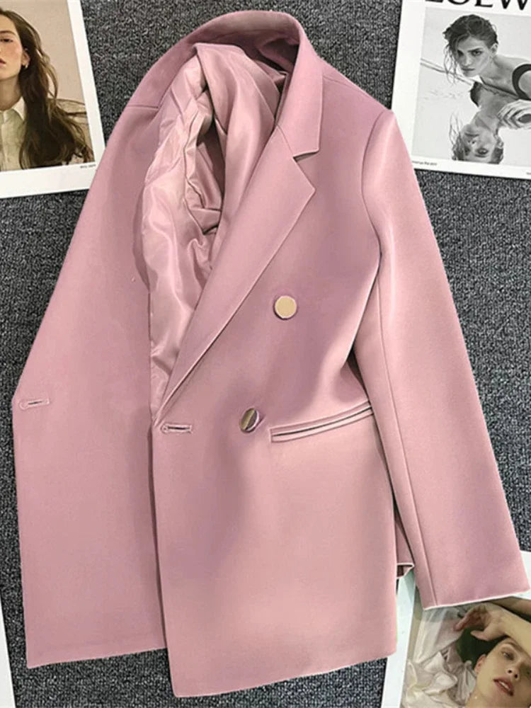 Luxury Double-Breasted Blazer