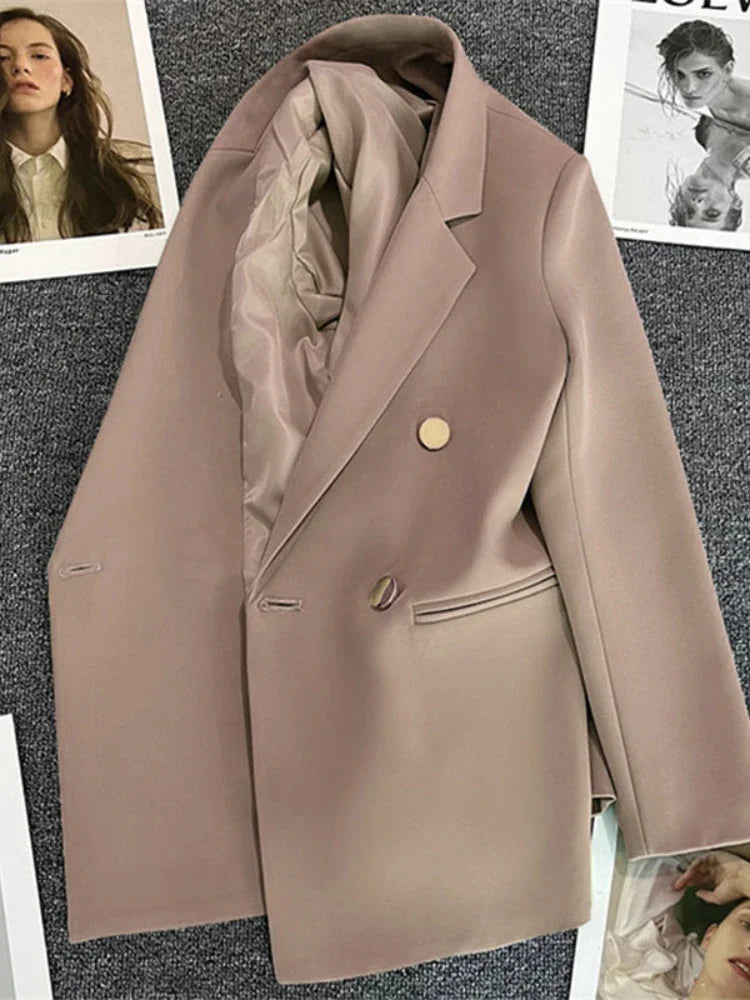 Luxury Double-Breasted Blazer