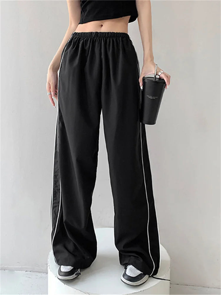 Harajuku Low-Rise Cargo Pants
