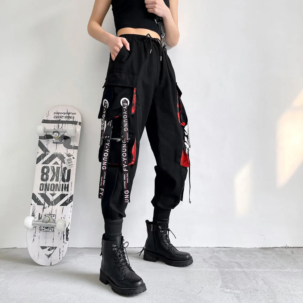 Punk Chain Cargo Joggers